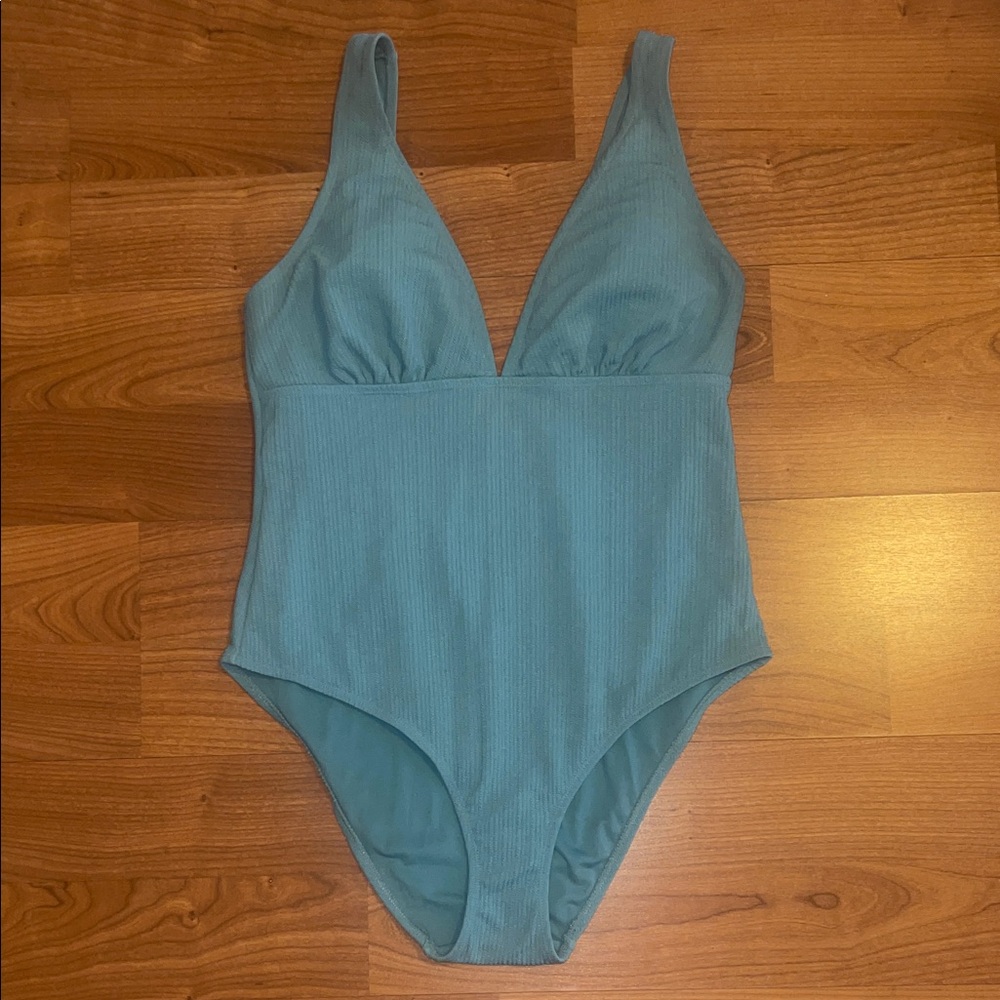 Ribbed One-Piece Swimsuit